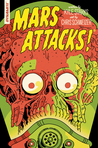 Forside av Mars Attacks